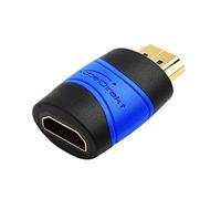 KabelDirekt - Adaptador HDMI (High Speed HDMI con Ethernet, Hembra a Macho, para Proteger Las entradas del Dispositivo, en Caso de Uso frecuente)