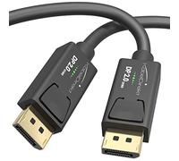 KabelDirekt - Cable DisplayPort 2.0 8K - 2m - Cable DP 2.0 con blindaje especial A.I.S. para PC de juegos/laptops de juegos y alta resolución 4K / 8K o super rápido 144Hz, 240Hz o 360Hz