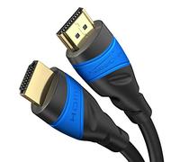 KabelDirekt - Cable HDMI 4K & 8K - 3m - Disponible en 0,15-22,5m - para Cualquier conexión HDMI (4K@120Hz & 8K@60Hz, High Speed con Ethernet, TV, BLU-Ray, PS5, Xbox, Switch, Negro)