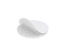 KabelDirekt - Puntos adhesivos - ø15 mm - 100x (autoadhesivos, doble cara, sujetar imágenes/carteles/objetos en la pared, blanco)