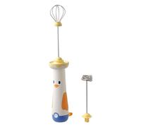 Kabelloser Milchaufschäumer - Wiederaufladbar Tragbar Mini Schneebesen, Handgerät Elektrisch Ei Schläger, Kompakter USB Rührgerät Aufschäumer, Leiser Motor Mixer | Vielseitiger Handheld Schläger Für M