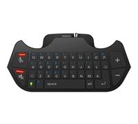 Kabelloses Bluetooth Mini-Chatpad für PlayStation 4 DUALSHOCK Controller inkl. Lautstärkeregler, Stummschlater für das Mikrofon und den Spiel-/Chatsound mit entsprechender LED-Anzeige. Integrrierter Zusatzakku und QWERTY-Tastaturlayout. [Importación alemana]