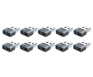 Kabelmeister usb-ad203-10 cambiador de género para cable usb-a usb-c