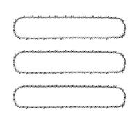 Kaberalty Paquete de 3 cadenas de motosierra de 20 pulgadas, paso de 0.325 pulgadas, calibre de 0.58 pulgadas, 76 eslabones de transmisión, cadena de motosierra de repuesto compatible con Stihl
