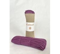 KABOH Mimbre sintético. Material reparación de Ratan PVC.Reparación Silla Acapulco. Cuerda PVC para Tejer sillas. Cestos, lámparas, Muebles de jardín, maceteros. (Púrpura)