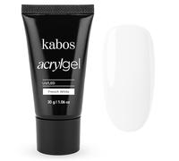 Kabos 2in1 Acrilgel UV/LED French White 30g para Uñas Manicura Construcción