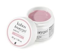 Kabos Gel de constructor de lujo UV/LED Gel base para uñas artificiales 30g | Dusty Rose Gel de uñas UV extensión de uñas | Autonivelante
