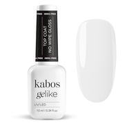 Kabos Gelike Top Coat Híbrido No Wipe Gloss 10ml | Capa Superior con Acabado Brillante