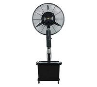 KaBuea Ventilador nebulizador móvil de altura regulable, ventilador de pie oscilante, humidificador atomizador industrial para refrigeración(Copper,650mm)
