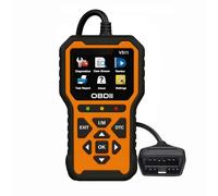 KABUTM Diagnóstico OBD2 Coche para Renault Clio Espace Kadjar Kangoo Koleos Master Megane, Lector de Códigos de Motor, Lectura y Borrado de Fallos, Plug and Play, Pantalla Clara y Uso Sencillo