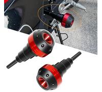 KABUTM Motocicleta Anti-Caída Palo para Kawasaki Z650 RS, Protector de Choque de Motocicleta, Barra Anticaída, Deslizadores de Marco de Motocicleta Accesorio,C Red