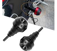 KABUTM Motocicleta Anti-Caída Palo para Suzuki GSX1300R Hayabusa GSXR 1300, Protector de Choque de Motocicleta, Barra Anticaída, Deslizadores de Marco de Motocicleta Accesorio,A Black