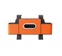 KABUTM Organizador para Asiento Trasero de Coche para BMW 7er 730d 730Ld 745e 745Le, con Portavasos, Porta Pañuelos y Gancho para Reposacabezas, para Bebidas y Uso Diario,C Orange