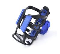 KABUTM Portavasos para Moto para Ducati Scrambler Full Throttle 2015-2023, Soporte de Bebidas para Manillar de Motocicleta en Aluminio, Portabotellas Ajustable para Moto y Scoote,C Blue