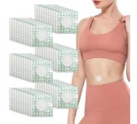 Kabwea 60 piezas de parches impermeables desechables para aceite de ricino, pack de aceite de ricino, parches de aceite de ricino, parche de ombligo