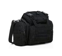 Kabxhueo Bolsa para cámara Sling Camera Bolso Bandolera Impermeable Bolsa para cámara táctica al Aire Libre Reflex Bolsa de Cámara Compatible con DSLR SLR Cámara Trípode Canon Nikon Panasonic,Negro