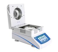 KACBFEE Medidor de Humedad Digital - Detector de Humedad con y sin Pin para Madera, Tierra, Paredes y Granos | Comprobador de Humedad de Alta Precisión para Hormigón, Plantas y Análisis 50g 0.002g