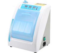KACBFEE Sistema De Lubricación Y Mantenimiento De Piezas De Mano Dentales, Máquina De Limpieza Y Lubricación Automática con 3 Cabezales Y Botón De Aire para Taladro De Turbina De Clínica Dental Y