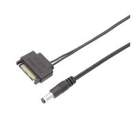 KACCDE 1 par de cables de alimentación eficientes DC5521 macho de 12 V a CC 5,5 x 2,1 / CC 5,5 x 2,5 mm, cable de alimentación para extensión de computadora de suministros modernos