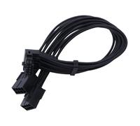 KACCDE 16AWG para tarjetas gráficas de la serie RTX40, 2 x 8 pines hembra a 12VHPWR PCIE 5.0 16 pines ATX3.0, cable modular de 30 cm, cable de alimentación compatible