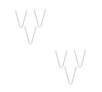 KACCDE 3 agujas de tejer circulares de metal de 2 mm/2,5 mm/3 mm/.5 mm/4 mm redondas para calcetines, suéter, sombrero, piezas circulares redondas/.5//.5/4 mm cable