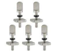 KACCDE 5 tornillos de aleta de acero inoxidable para tabla de surf, tornillo de aleta de surf, clavos individuales de repuesto para la parte del pulgar