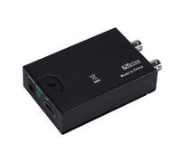 KACCDE Adaptadores compactos de vídeo compuesto HDTV a BNC para reproductor de música con salida de sonido estéreo, adaptadores de vídeo de durabilidad