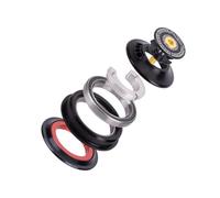 KACCDE Auriculares universales para bicicleta, rodamientos de sellado de aluminio, rodamiento recto cónico, rodamientos de horquilla internos, gestión de cables internos de bicicleta de carretera