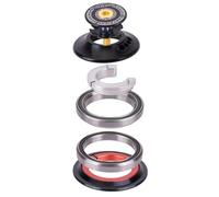 KACCDE Auriculares universales para bicicleta, rodamientos de sellado de aluminio, rodamiento recto cónico, rodamientos de horquilla internos, gestión de cables internos de bicicleta de carretera