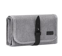 KACCDE Bolsa organizadora portátil de suministros para diabéticos, para tiras reactivas, medidor de glucosa, lancetas y jeringas de insulinas, diseños elegantes, gris