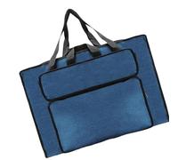 KACCDE Bolsa portátil para pintura de acuarela, tablero de dibujo, bolsa de almacenamiento, pequeña carpeta de arte con asa para obras de arte y lienzo, Blue