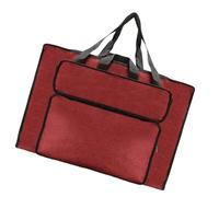 KACCDE Bolsa portátil para pintura de acuarela, tablero de dibujo, bolsa de almacenamiento, pequeña carpeta de arte con asa para obras de arte y lienzo, Red