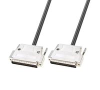 KACCDE Cable de conexión flexible DB62 macho hembra de 0,5 a 30 m para PDA y equipos industriales, cable de extensión SCSI de doble blindaje