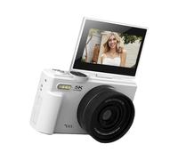 KACCDE Cámara de video 5K con pantalla giratoria de 180 grados, resolución de 75 MP, zoom digital de transferencia de 18X, equipo de fotografía, cámara digital