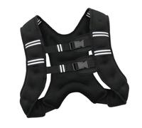 KACCDE Chaleco para corredores, chaleco de entrenamiento con peso de 3 kg con hebillas frontales para práctica HIIT, trabajo de fitness y tabla de tallas de referencia fitness ponderado para
