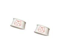 KACCDE Clip de cocina con divertida forma de gato y volante ergonómico hacia abajo, borde de sellado de moda, sellador de bolsas de elastómero de grado alimenticio