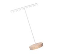 KACCDE Collar y organizadores de aleación multiusos transparente con estante para colgar accesorios para el hogar