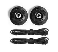 KACCDE Cordones de tornillo automáticos, hebillas automáticas, hebillas universales, fáciles de usar, ajustables, para adultos y niños