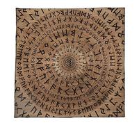 KACCDE Divinations Cards - Mantel de mesa con patrón de tarot, diseño de astrología, brujería, decoración de pared, altares, tarjeta de tarot