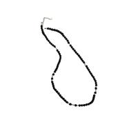 KACCDE Elegante collar de piedras preciosas naturales turquesa/ónixs, gargantilla de longitud ajustable, accesorio de cadena de clavícula para mujer