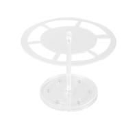 KACCDE Elegantes organizadores de diadema de acrílico, moderno soporte giratorio de acrílico para almacenamiento de accesorios ordenado y ordenado