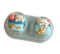 KACCDE Estuche y herramienta de extracción de lentes de goma de tamaño compacto, fácil de transportar, aplica contactos de forma segura, e