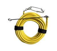 KACCDE Floatline - Tubo de goma de espuma para pesca subacuática, acero inoxidable, flotabilidad para pesca con lanza, tubo flotante de buceo de acero inoxidable