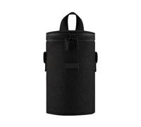 KACCDE Funda de lente cilíndrica a prueba de golpes, tela Oxford con forro suave para cámara compacta, Black, M, Mass Beauty