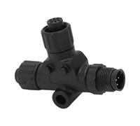 KACCDE General T Connector - Adaptador de Internet de 3 puertos, actualizaciones, conector de columna vertebral, diseños simples para Matsutec NMEA2000 Navico adaptador de Internet