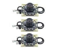 KACCDE Juego de 3 módulos de cámara de 2 MP OV2710 de ángulo ancho de 100 grados USB 2.0 para autodarts de diseño industrial, cámara de puntuación de autodarts