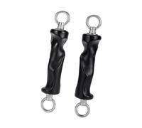 KACCDE Mangos ergonómicos de entrenamiento con gancho de metal, cómodo mango de gimnasio para máquina de cable, tracción y remo, mango de gimnasio para máquina de cable