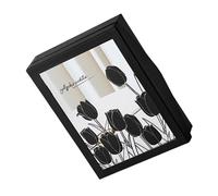 KACCDE Organizador portátil de joyas de poliuretano, libro de almacenamiento para aretes, anillos y collares, regalo para mujeres y niñas