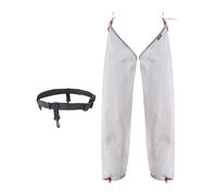 KACCDE Pantalones de lluvia compactos a prueba de tormentas, resistentes a la abrasión, plegables, para viajes, caminatas, ligeros, pantalones de lluvia para senderismo