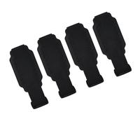 KACCDE Paquete de 4 picos de nieve con agarre de hielo, diseño plegable para almacenamiento compacto y tracción eficaz en invierno, garras de tracción de nieve